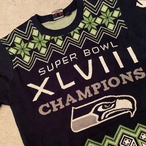Seattle Seahawks SuperBowl XLVIII Champs sweater